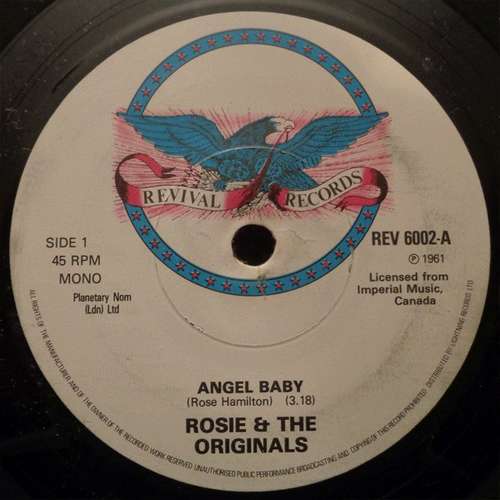 Cover Kathy Young And The Innocents (2) / Rosie & The Originals - A Thousand Stars / Angel Baby (7, Single, Mono, RE) Schallplatten Ankauf