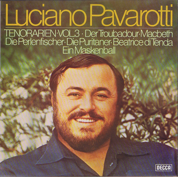 Cover Luciano Pavarotti - Tenorarien - Vol. 3 (LP, Comp) Schallplatten Ankauf