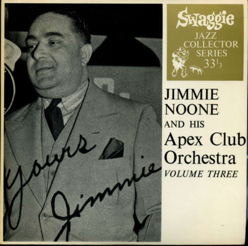 Cover Jimmie Noone's Apex Club Orchestra - Jimmie Noone And His Apex Club Orchestra Vol. 3 (7, EP) Schallplatten Ankauf
