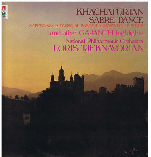 Cover Khachaturjan*, National Philharmonic Orchestra, Loris Tjeknavorian - Sabre Dance And Other Gajaneh Highlights (LP, Dig) Schallplatten Ankauf