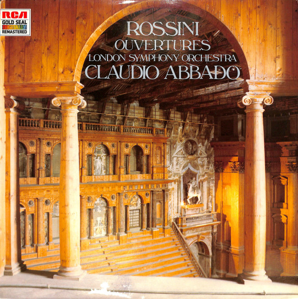 Cover Claudio Abbado Conducts London Symphony Orchestra* - Rossini Overtures (LP, Album) Schallplatten Ankauf