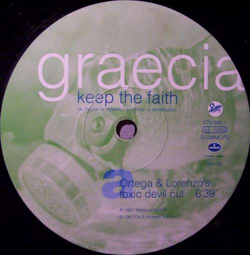 Bild Graecia - Keep The Faith (12) Schallplatten Ankauf