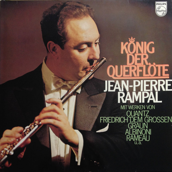 Cover Jean-Pierre Rampal - König Der Querflöte (2xLP, Comp, Gat) Schallplatten Ankauf