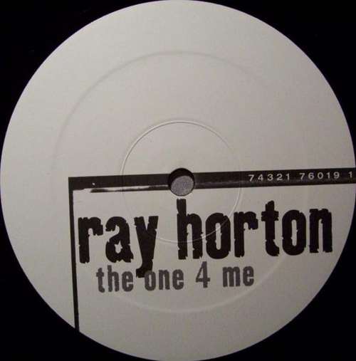 Cover Ray Horton - The One 4 Me (12) Schallplatten Ankauf