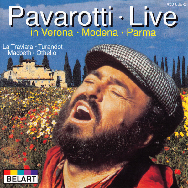 Cover Pavarotti* - Live In Verona - Modena - Parma (CD, Comp) Schallplatten Ankauf
