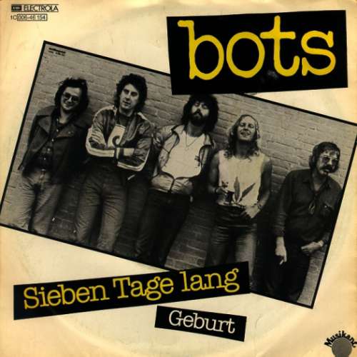 Cover Bots - Sieben Tage Lang / Geburt (7, Single) Schallplatten Ankauf
