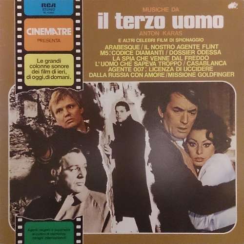 Cover Various - Musiche Da Il Terzo Uomo E Altri Celebri Film Di Spionaggio (LP, Comp) Schallplatten Ankauf