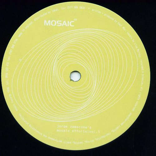 Cover Jorge Zamacona - Mosaic Efforts: Vol.1 (12) Schallplatten Ankauf