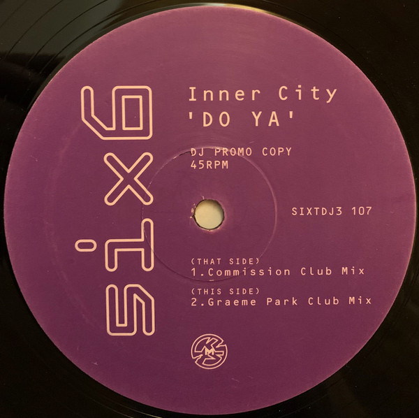 Cover Inner City - Do Ya (12, Promo) Schallplatten Ankauf