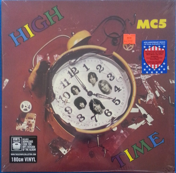 Cover MC5 - High Time (LP, Album, RE, 180) Schallplatten Ankauf