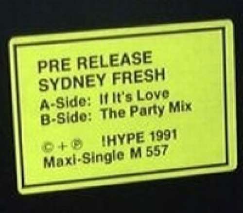 Bild Sydney Fresh - If It's Love (12, Promo) Schallplatten Ankauf