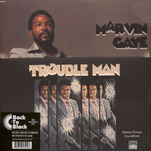 Cover Marvin Gaye - Trouble Man (LP, Album, RE, 180) Schallplatten Ankauf