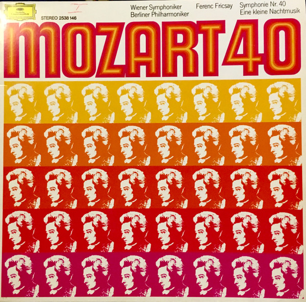 Bild Wolfgang Amadeus Mozart, Wiener Philharmoniker, Berliner Philharmoniker, Ferenc Fricsay - Mozart 40 (LP, Comp) Schallplatten Ankauf
