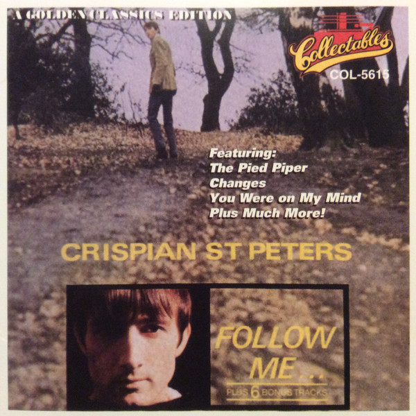 Cover Crispian St. Peters - Follow Me...  (CD, Album, + 6) Schallplatten Ankauf