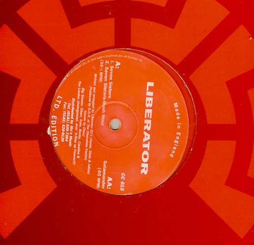 Cover Liberator* - Seven Sisters (12, Ltd, Red) Schallplatten Ankauf