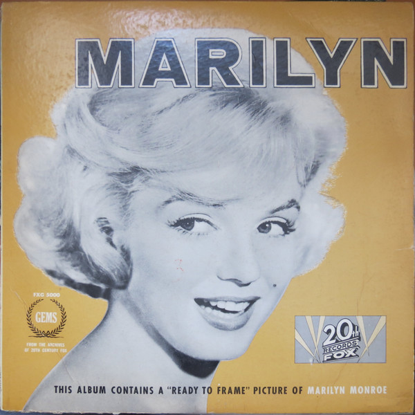 Cover Marilyn Monroe - Marilyn (LP, Album, Comp, Mono) Schallplatten Ankauf