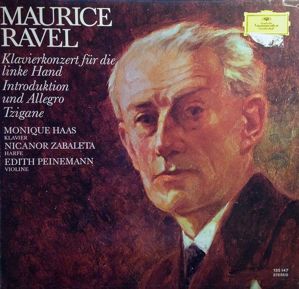 Cover Maurice Ravel - Klavierkonzert Für Die Linke Hand / Introduktion Und Allegro / Tzigane (LP, Comp) Schallplatten Ankauf
