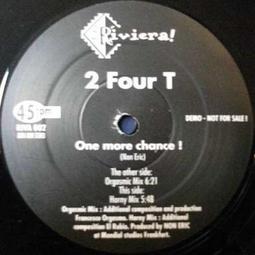 Cover 2 Four T - One More Chance! (12, Promo) Schallplatten Ankauf