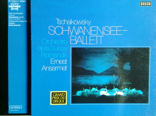 Cover Ernest Ansermet, Orchestre de la Suisse Romande*, Piotr Illitch Tchaikovski* - Schwanensee-Ballett (2xLP + Box) Schallplatten Ankauf