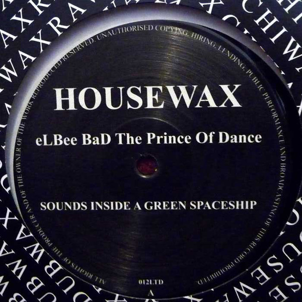 Cover eLBee BaD The Prince Of Dance* - Sounds Inside A Green Spaceship (12) Schallplatten Ankauf