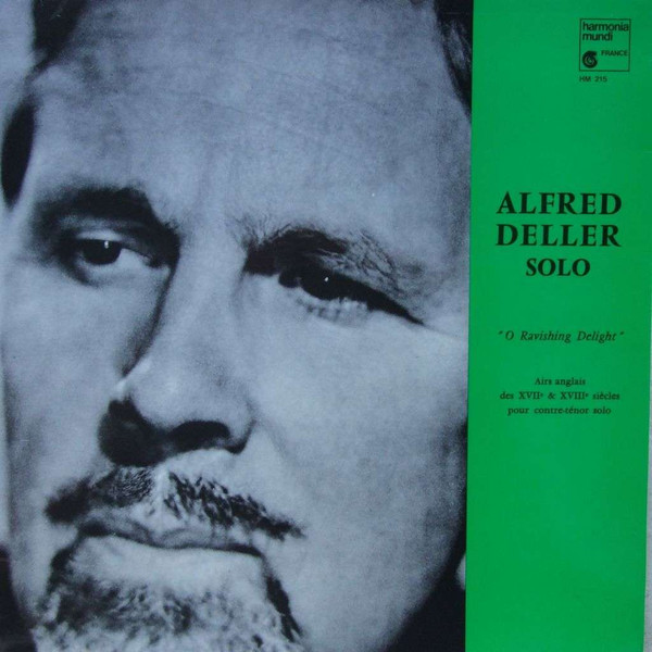 Bild Alfred Deller - O Ravishing Delight (LP, Album, RE) Schallplatten Ankauf