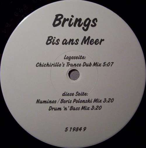 Cover Brings - Bis Ans Meer (12, Maxi) Schallplatten Ankauf