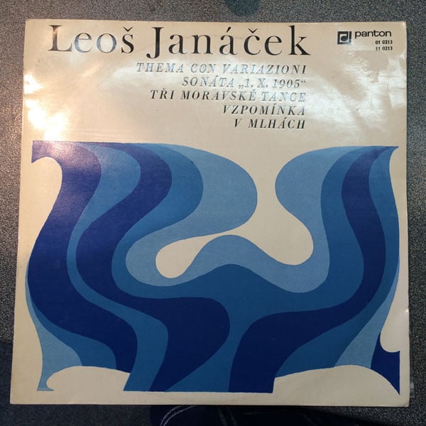 Cover Leoš Janáček, Radoslav Kvapil - Thema con Variazioni Sonata 1. X. 1905 (LP) Schallplatten Ankauf