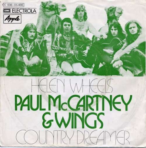 Cover Paul McCartney & Wings* - Helen Wheels / Country Dreamer (7, Single) Schallplatten Ankauf