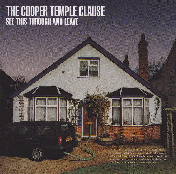Cover The Cooper Temple Clause - See This Through And Leave (CD, Album) Schallplatten Ankauf