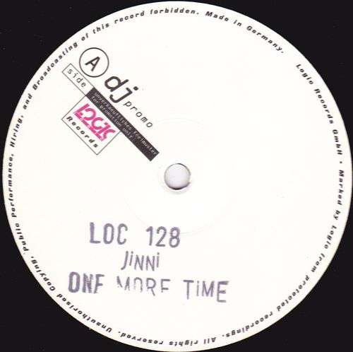 Cover Jinny - One More Time (12, Promo) Schallplatten Ankauf
