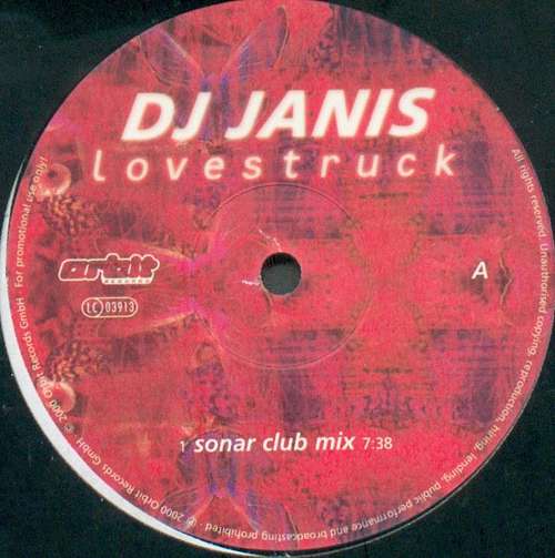 Cover DJ Janis - Lovestruck (12, Promo) Schallplatten Ankauf