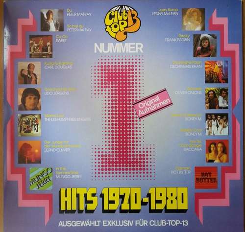 Cover Various - Nummer 1 Hits 1970-1980 (LP, Comp, Club) Schallplatten Ankauf