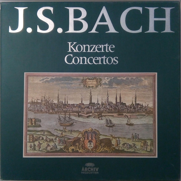 Cover J.S. Bach* - Konzerte - Concertos (11xLP, Comp + Box) Schallplatten Ankauf