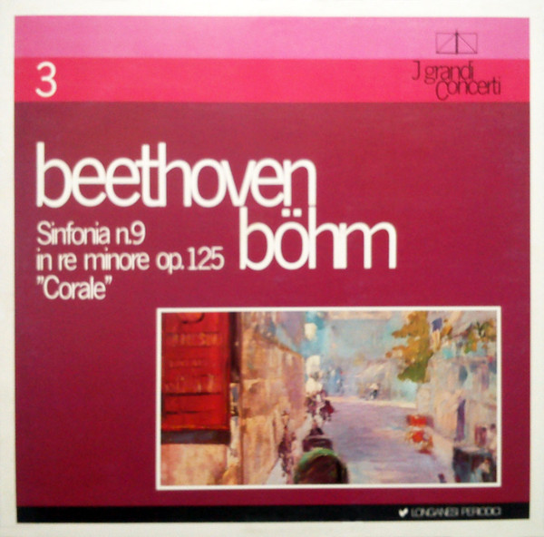 Cover Beethoven* - Böhm* - Sinfonia N. 9 In Re Minore Op. 125 Corale (LP, Gat) Schallplatten Ankauf