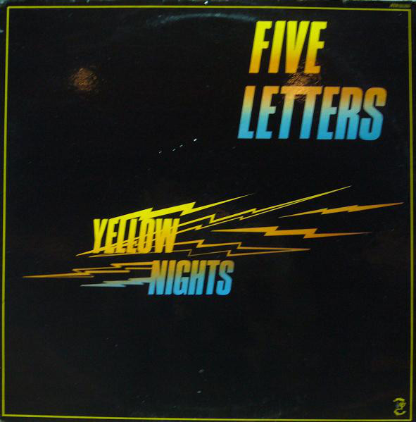 Cover Five Letters - Yellow Nights (LP, Album) Schallplatten Ankauf