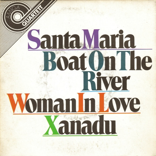 Cover Various - Santa Maria / Boat On The River / Woman In Love / Xanadu (7, EP) Schallplatten Ankauf