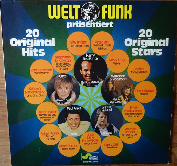 Cover Various - Weltfunk Präsentiert 20 Original-Hits - 20 Original-Stars (LP, Comp) Schallplatten Ankauf