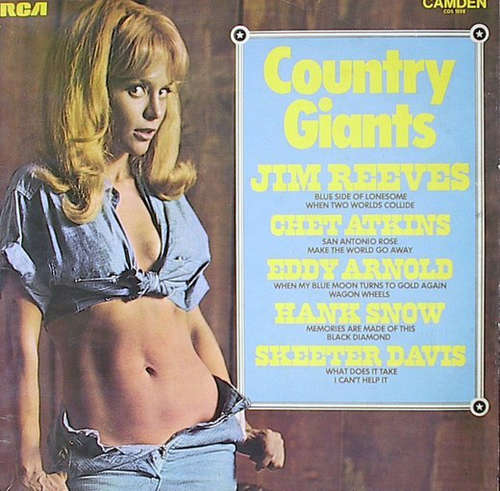 Cover Various - Country Giants (LP, Comp, RE, Hyd) Schallplatten Ankauf