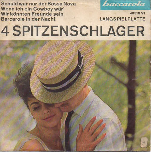 Cover Various - 4 Spitzenschlager (7, EP, Mono) Schallplatten Ankauf