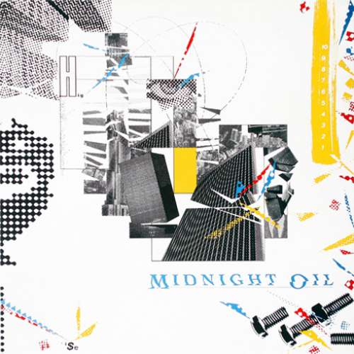 Cover Midnight Oil - 10, 9, 8, 7, 6, 5, 4, 3, 2, 1 (LP, Album) Schallplatten Ankauf