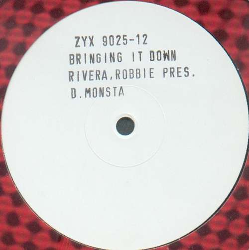 Cover Robbie Rivera Presents D-Monsta - Bringing It Down (12, Promo, W/Lbl) Schallplatten Ankauf