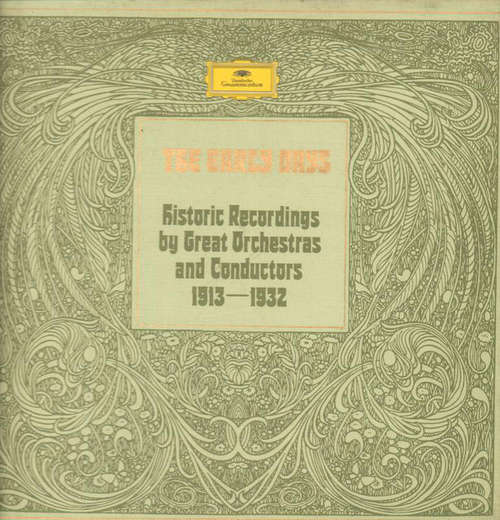 Cover Various - The Early Days - Historic Recordings By Great Orchestras And Conductors 1913-1932 (5xLP, Comp + Box) Schallplatten Ankauf