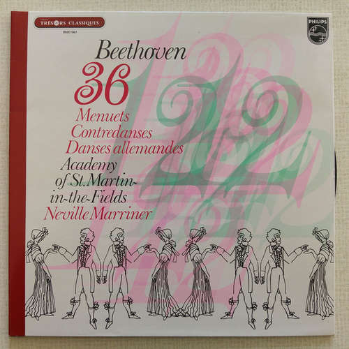 Cover Beethoven*, The Academy Of St. Martin-in-the-Fields, Sir Neville Marriner - 36 Menuets Contredances Dances Allemandes (LP, Album, Get) Schallplatten Ankauf