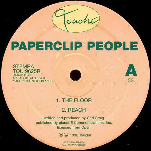 Cover Paperclip People - The Floor (12) Schallplatten Ankauf