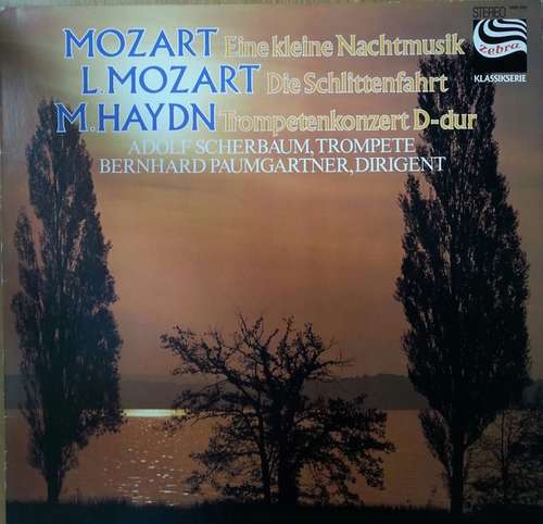 Cover Mozart*, L. Mozart*, Haydn* - Eine kleine Nachtmusik - Die Schlittenfahrt - Trompetenkonzert D-dur (LP) Schallplatten Ankauf