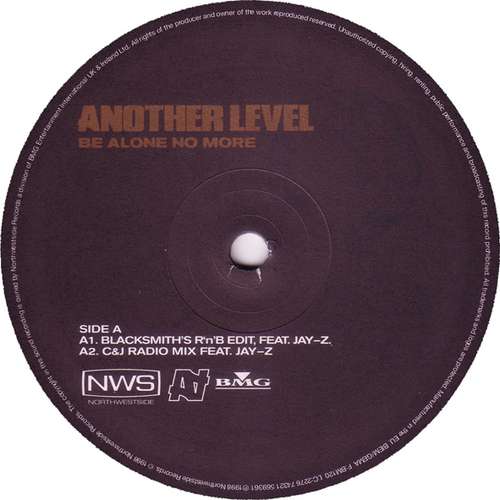 Cover Another Level - Be Alone No More (12) Schallplatten Ankauf