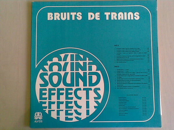Cover Lars Eastholm - Bruits De trains - Sound Effects (LP, Album) Schallplatten Ankauf