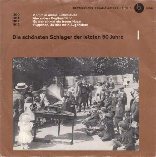 Cover Various - Die Schönsten Schlager Der Letzten 50 Jahre - Serie 1, Platte 1 (7, Comp, Mono) Schallplatten Ankauf