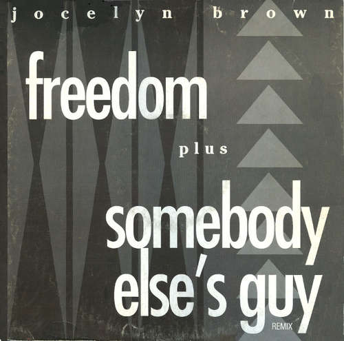 Cover Jocelyn Brown - Freedom / Somebody Else's Guy (12) Schallplatten Ankauf