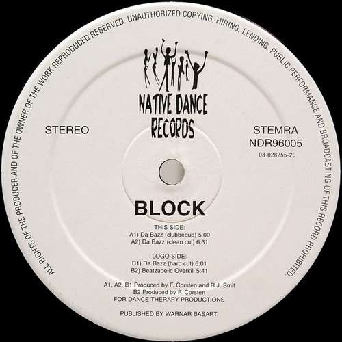 Cover Block (4) - Da Bazz (12) Schallplatten Ankauf